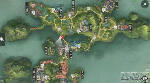 楚留香手游3月19日坐观万象打坐地点大全 (1)