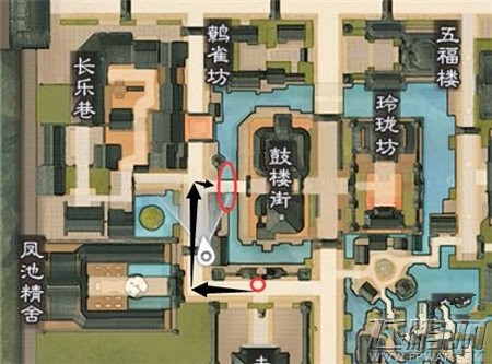 楚留香手游3月31日打坐修炼地点怎么找 3月31日打坐修炼地点分享 (1)