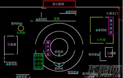 第五人格全地图平面图图解 全地图平面图地点分布 (2)