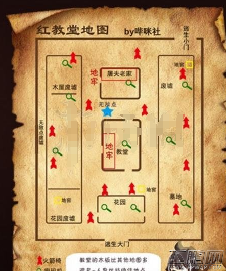 第五人格红教堂密码机火箭椅位置介绍 (1)