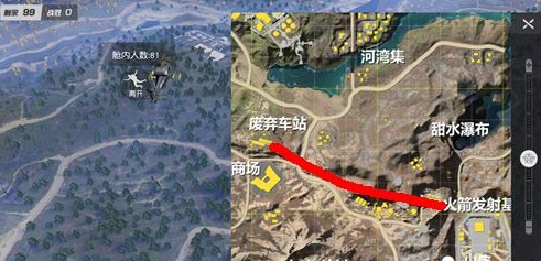荒野行动火车怎么坐 火车位置详解 (1)