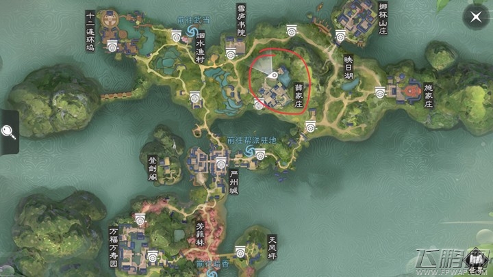 楚留香4.26坐观万象位置一览 4月26日打坐点在哪 (8) 楚留香4.26坐观万象位置一览 4月26日打坐点在哪 (8)