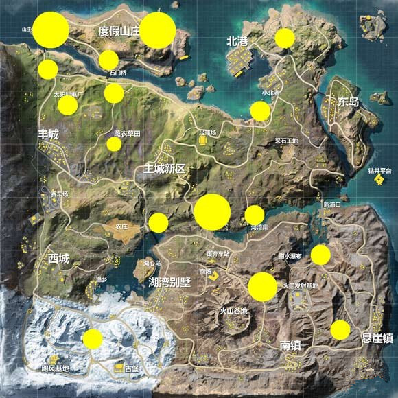 荒野行动电梯在哪里 电梯位置介绍 (1)