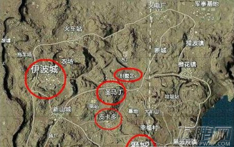 绝地求生刺激战场信号枪刷新位置介绍 信号枪哪里刷最多  (2)