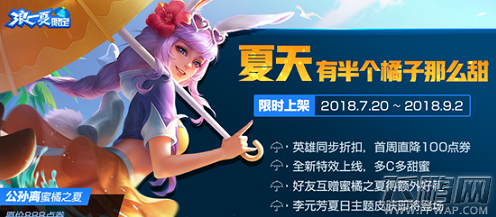 王者荣耀没有英雄能买皮肤吗 没有公孙离可以买蜜橘之夏吗 (1)