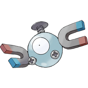精灵宝可梦 神奇宝贝百科小磁怪 コイル Magnemite图鉴第一代全参数(图文) (1)