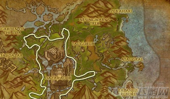 魔兽世界8.0海妖花粉在哪采集 海妖花粉采集点分享 (3)