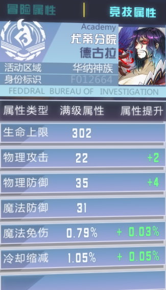 契约少女MOBA华纳神族代表尤蒂分院肉盾重装德古拉属性能力一览 (5)