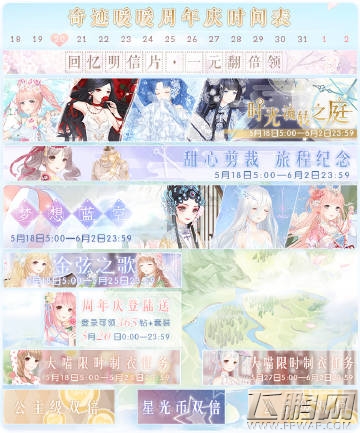 奇迹暖暖3.5.0版本即将开启 周年庆典活动一览 (1)