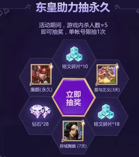 王者荣耀新英雄东皇太一礼包领取详解 (2)