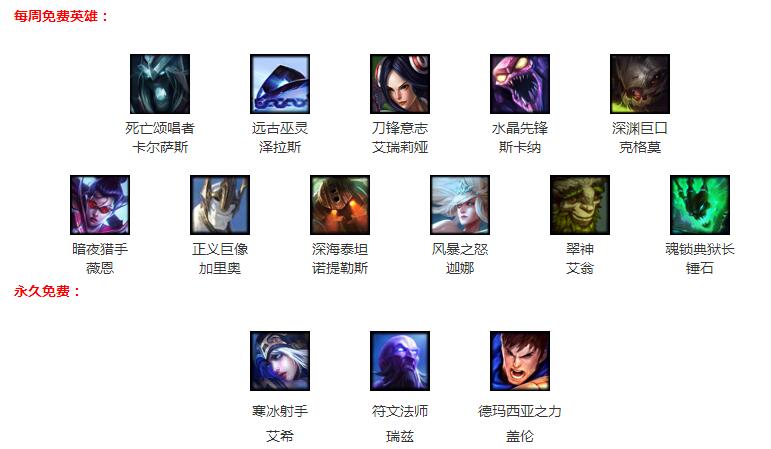 lol锤石连续四周周免 锤石永久周免还远吗 (1)