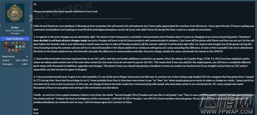 怎么就怂了?P社回调 Steam 商店游戏价格 (1) 怎么就怂了?P社回调 Steam 商店游戏价格 (1)