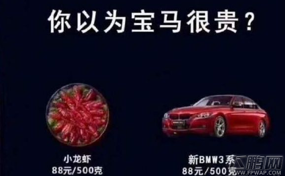 为了宝马拒绝小龙虾是什么意思什么梗 为了买宝马拒绝小龙虾流行语出自哪里 (1)