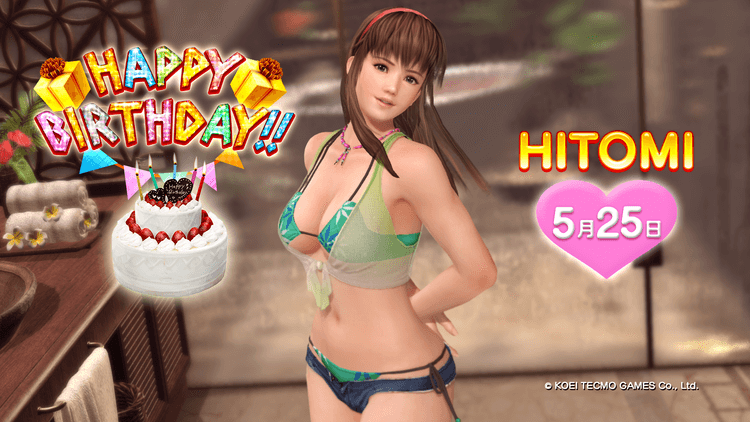 《DOA：沙滩排球》瞳生日PV 庆典活动上线 (2)