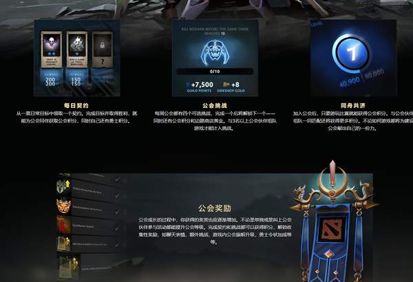 《Dota2》Ti10勇令状详情：三款至宝，全新公会系统 (1)