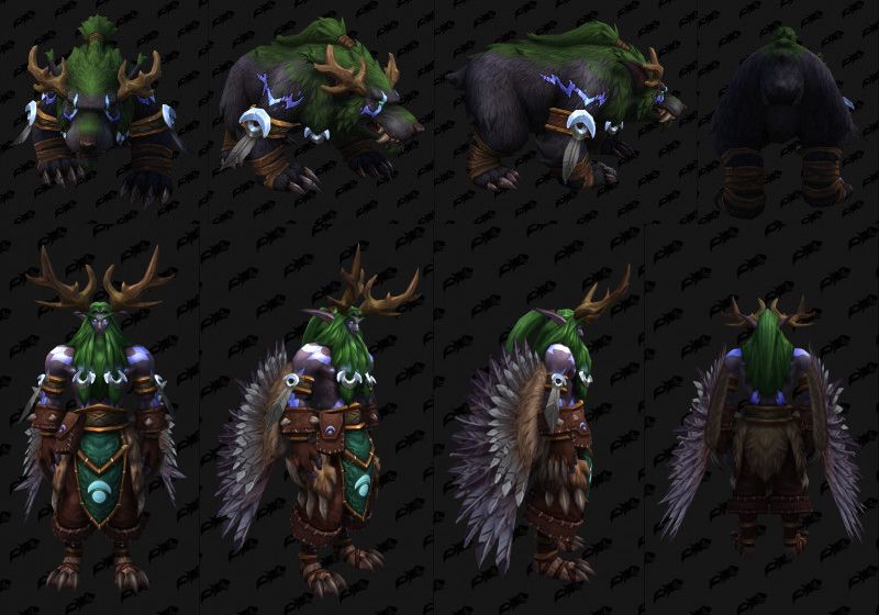 《WOW》9.0德鲁伊或可自定义猎豹形态纹身 (8)
