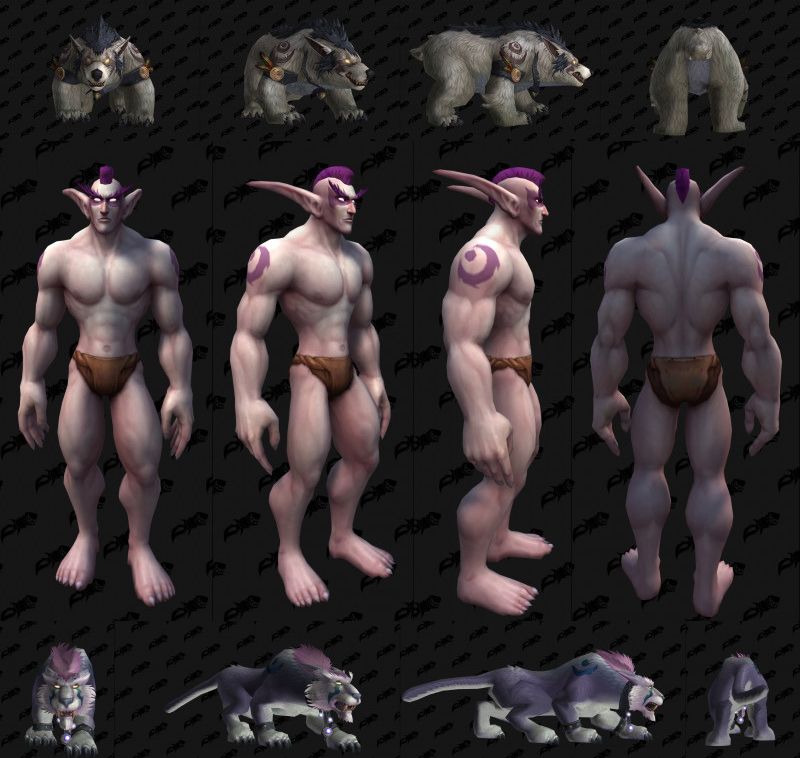 《WOW》9.0德鲁伊或可自定义猎豹形态纹身 (7)