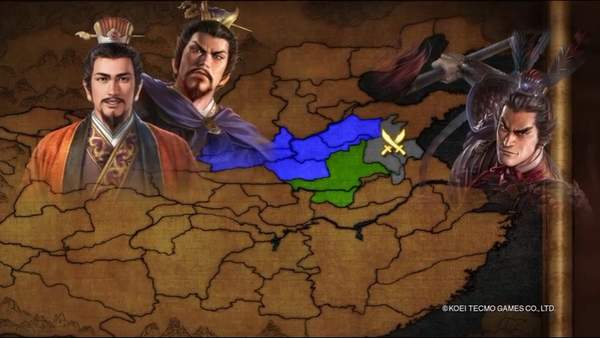 《三国志14》“吕布讨伐战”剧本片头 曹刘联手讨伐 (5)