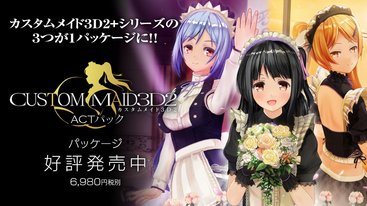 《3D定制女仆2》官网上线 培养不同风格的女仆！ (3)