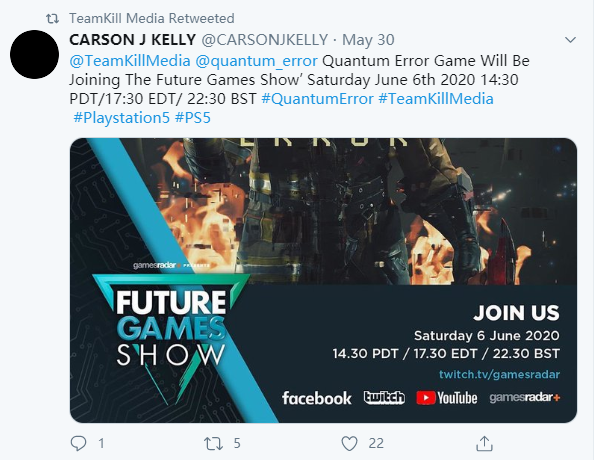 FPS新作《量子误差》新宣传片将至 6月7日清晨公布 (3)