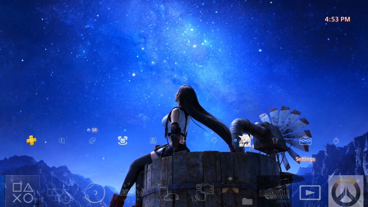 欧美地区《FF7：重制版》蒂法动态主题免费领 (1)