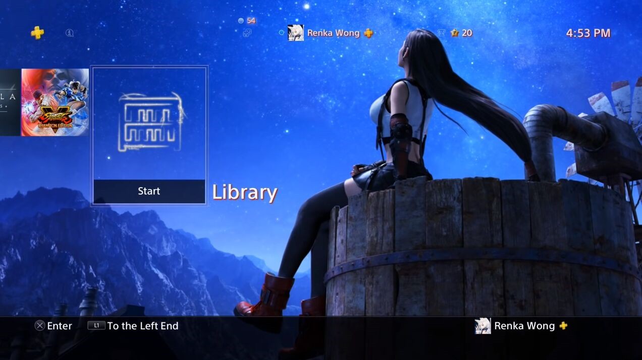 欧美地区《FF7：重制版》蒂法动态主题免费领 (3)