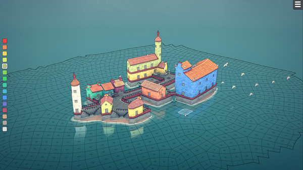 模拟建造新作《Townscaper》Steam发售 国区26元 (4)