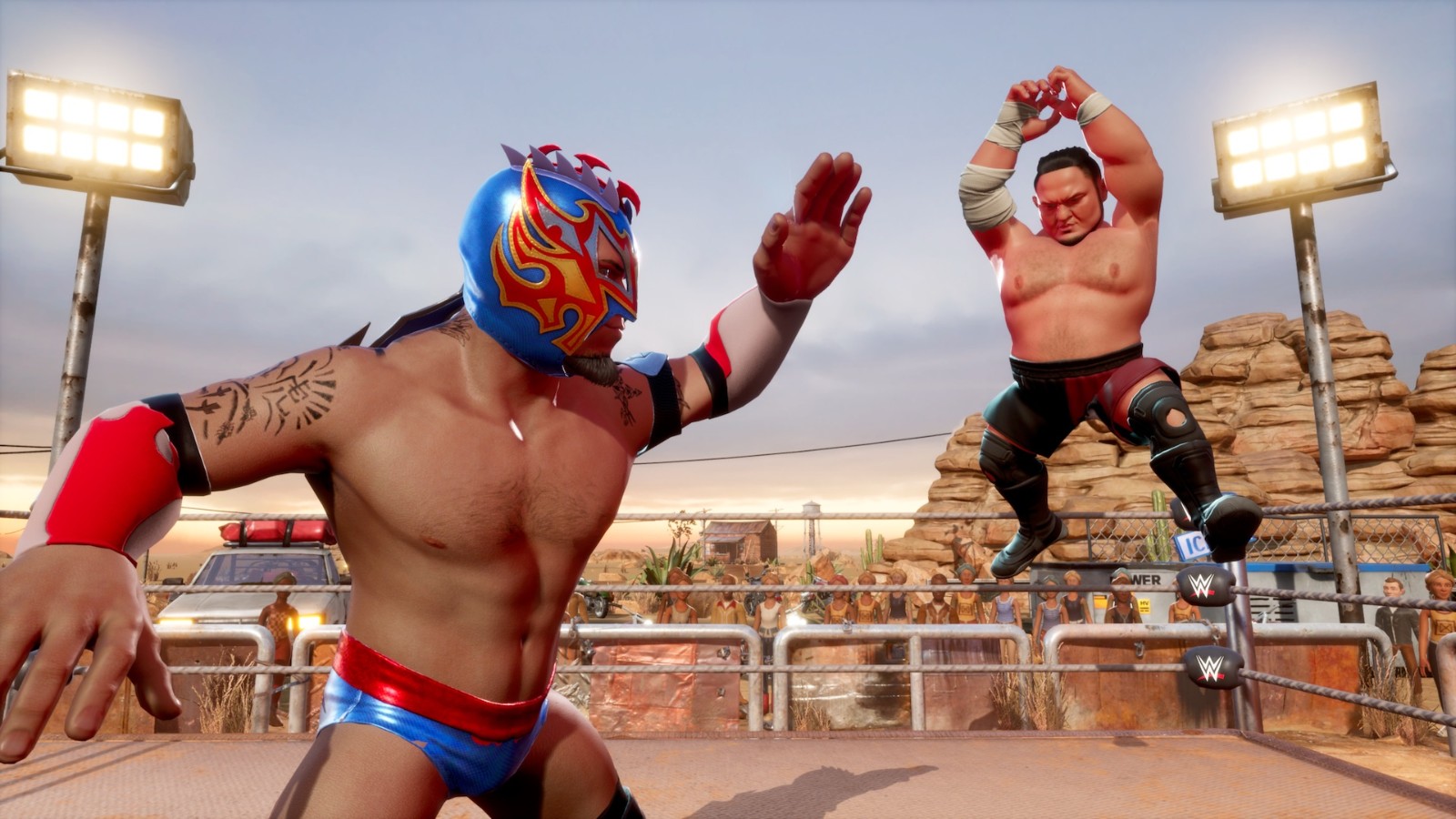 街机风摔跤新作《WWE 2K竞技场》新预告 9月发售 (4)