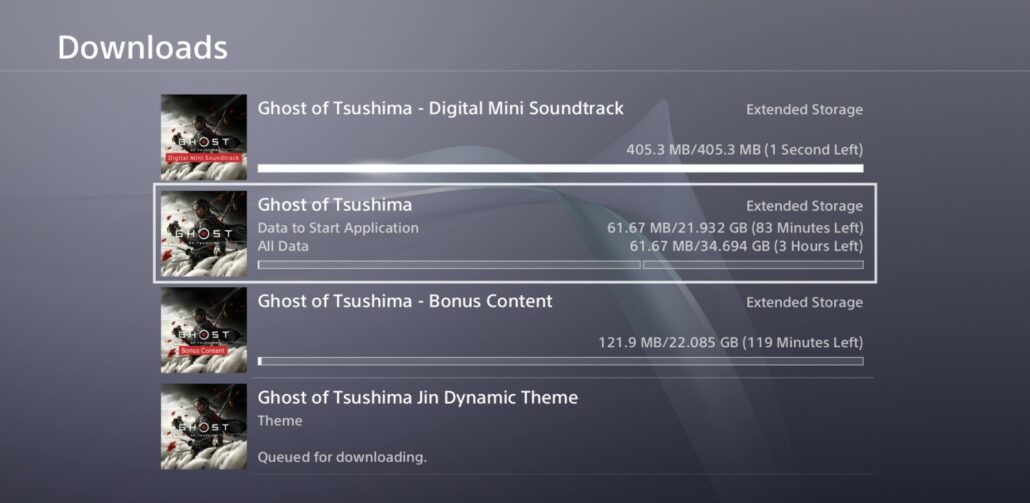 PS4《对马之魂》预载开启 游戏容量大小约34GB (1)
