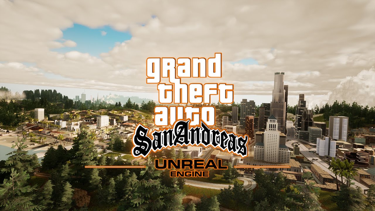虚幻4重制《GTA：圣安地列斯》 花费一年效果惊艳 (1)