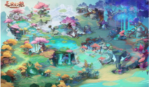 治愈系国风手游 《长安幻想》云梦岛场景曝光 