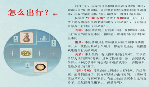 江湖悠悠定向出行拼点教学