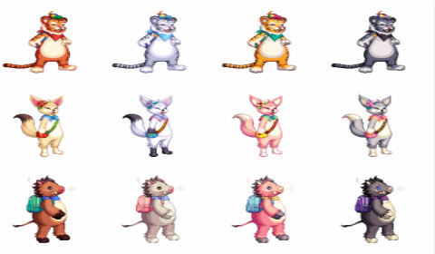 DNF全职业萌动小兽装扮外观一览