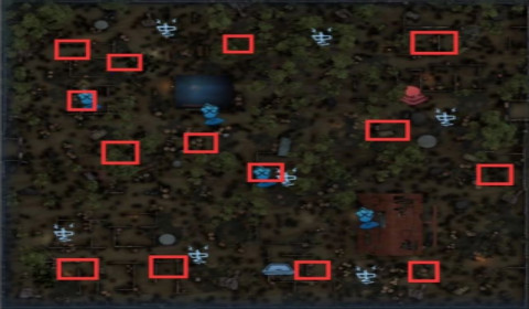 第五人格兵工厂地图图文位置坐标介绍