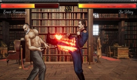 题材新颖的格斗游戏《文豪格斗》于7月19日上架Steam