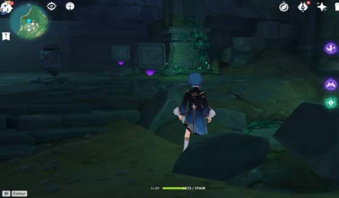 原神蛇骨矿洞雷神瞳位置介绍