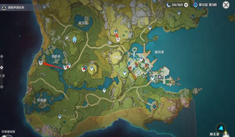 原神早柚突破材料晶化骨髓、骗骗花蜜采集路线推荐