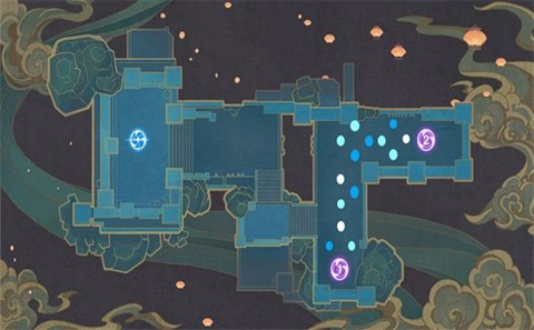 原神机关棋谭第6关枕仙桥过关玩法