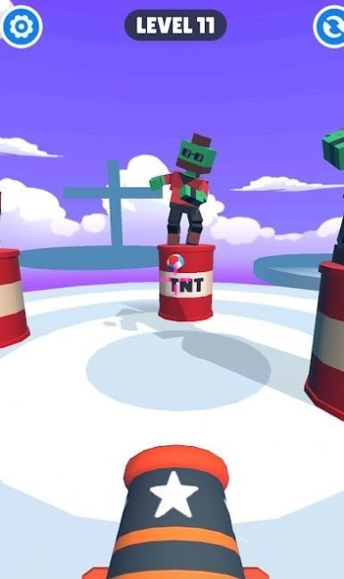 趣味大炮僵尸3D(Funny Cannon Zombie 3D)