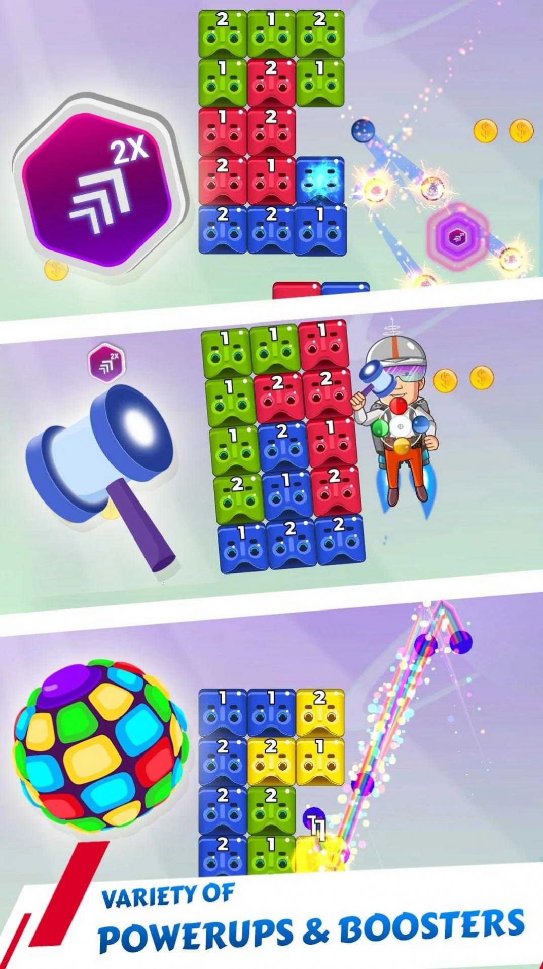 碎片英雄(Smash Heroes Game)