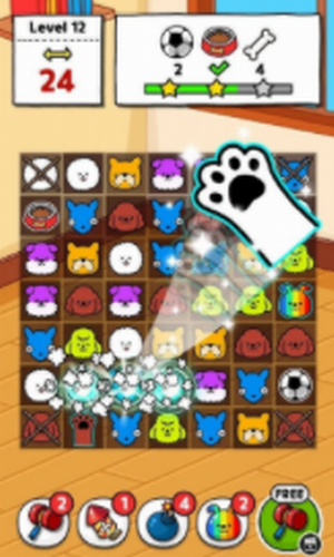 狗消除比赛(Dog Match Puzzle)