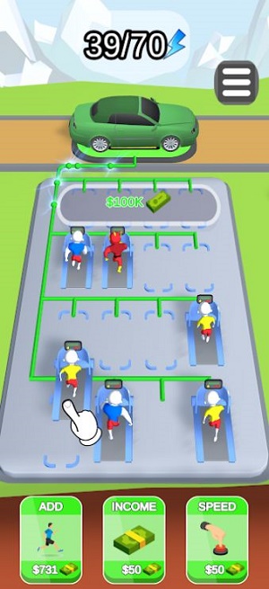 放置电池充电(Idle Battery Charge 3D)