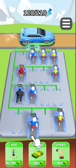 放置电池充电(Idle Battery Charge 3D)
