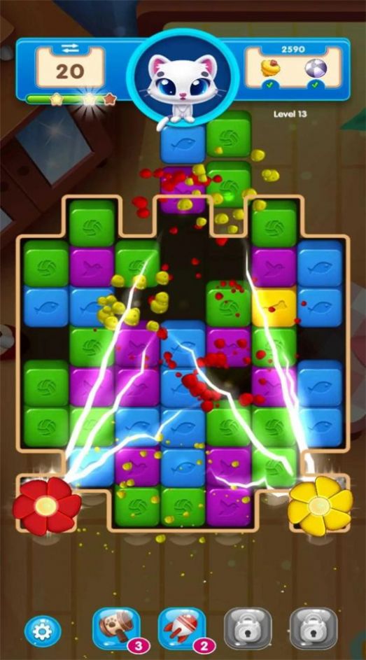 小猫流行积木(Kitten Pop Blocks)