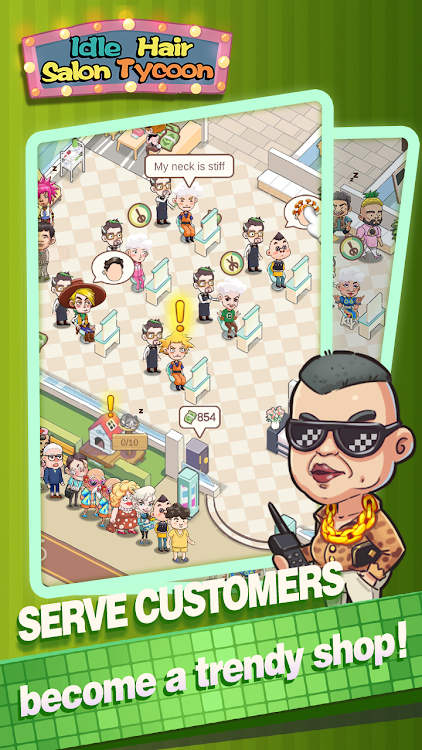 放置美发沙龙大亨(Idle Hair Salon Tycoon)