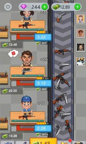 枪闲置大亨(Gun Idle Tycoon)