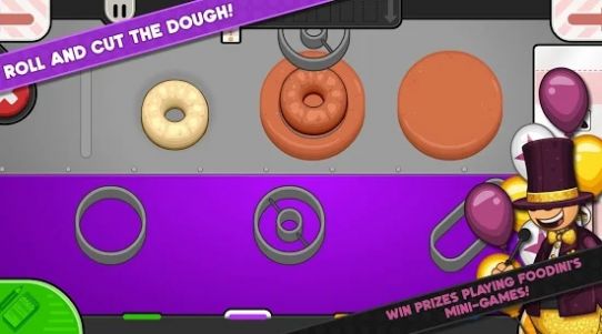 爸爸的甜甜圈店togo游戏(Papa's Donuteria To Go)