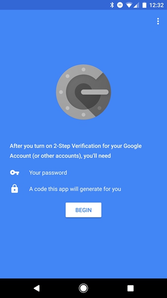 谷歌身份验证(Authenticator)