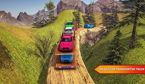 越野运输拖车(Offroad Transporter Car Trailer Parking Drive)