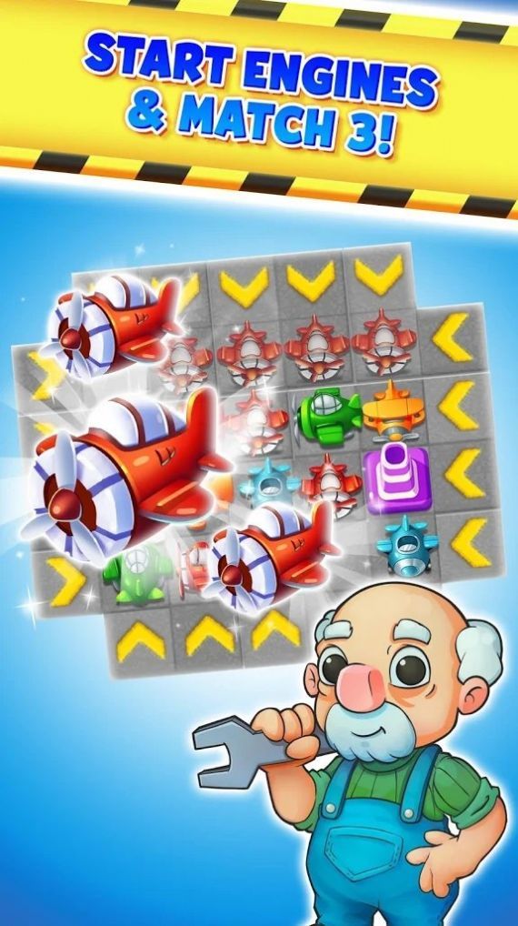 空中交通难题手游(Traffic Planes)